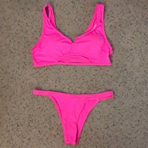 SHEIN Bikini with cutout